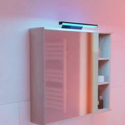 Smart LED-spejllampe Regello-Z, sort^EGLO connect Discount