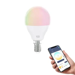 EGLO connect Dæmpbar Led-Pære|Smarte Lyskilder>-z E14 P45 LED-pære 5W 470lm RGBW