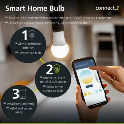 EGLO connect Dæmpbar Led-Pære|Smarte Lyskilder><noscript><img width=