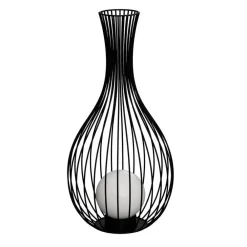 Fossombrone udendørs gulvlampe, sort^EGLO Hot