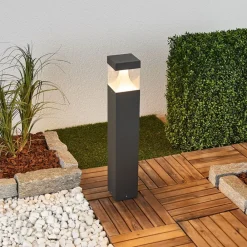 Lucande Egon vejlampe til udendørs brug, med LED