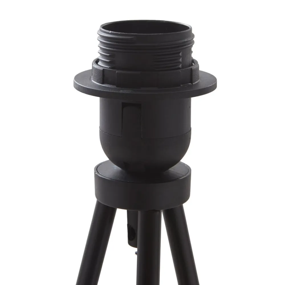 ELC Gulvlamper|Gulvlamper>Elsika gulvlampe, stofskærm, brun