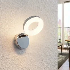 ELC Spotlights>Tioklia LED-spot, krom, 1 lyskilde