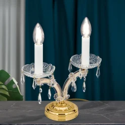 ORION Elegant TJURA bordlampe med krystaller