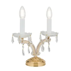 ORION Elegant TJURA bordlampe med krystaller