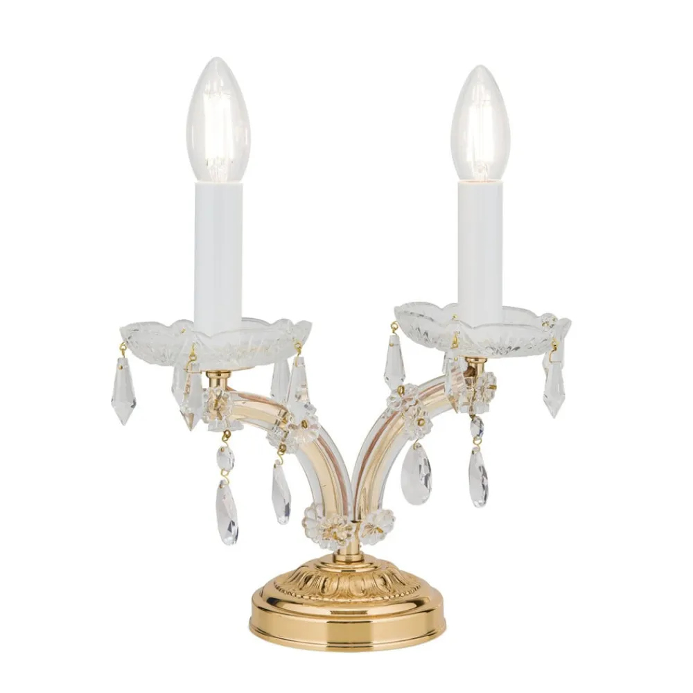 ORION Elegant TJURA bordlampe med krystaller