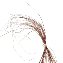 Woru Elena bordlampe med stofskærm, orange