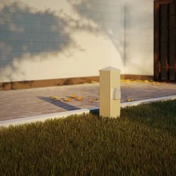 G & L Handels GmbH Stikkontaktsøjler>Energisøjle 400166 i stål med 2 stikkontakter