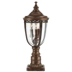 English Bridle sokkellampe, bronze^Elstead Hot