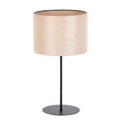 Envostar bordlampe i finér, enkelt Ø 25 cm