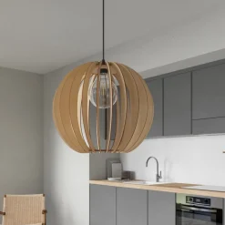 Clay hængelampe birkeplywood Ø 40 cm^Envostar New