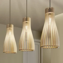 Furn pendel, birkekrydsfiner, 3fl^Envostar Clearance