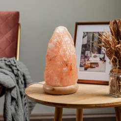 Harmony saltlampe naturlig base 19-23cm^Envostar