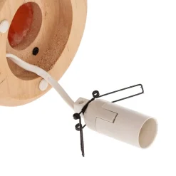 Envostar Harmony saltlampe naturlig base 26-30cm