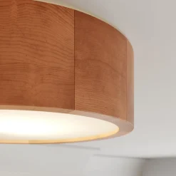 Envostar Kerio loftlampe Ø 27 cm fyr rustik