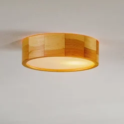 Kerio loftlampe, Ø 27 cm, fyr natur^Envostar Clearance