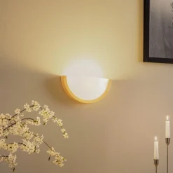 Kris væglampe bredde 27,5 cm fyr natur^Envostar Clearance