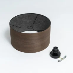 loftslampe i finér røget eg Ø 40cm^Envostar Outlet