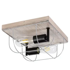 Neptuna loftslampe, firkantet, 2-lys.^Envostar Outlet