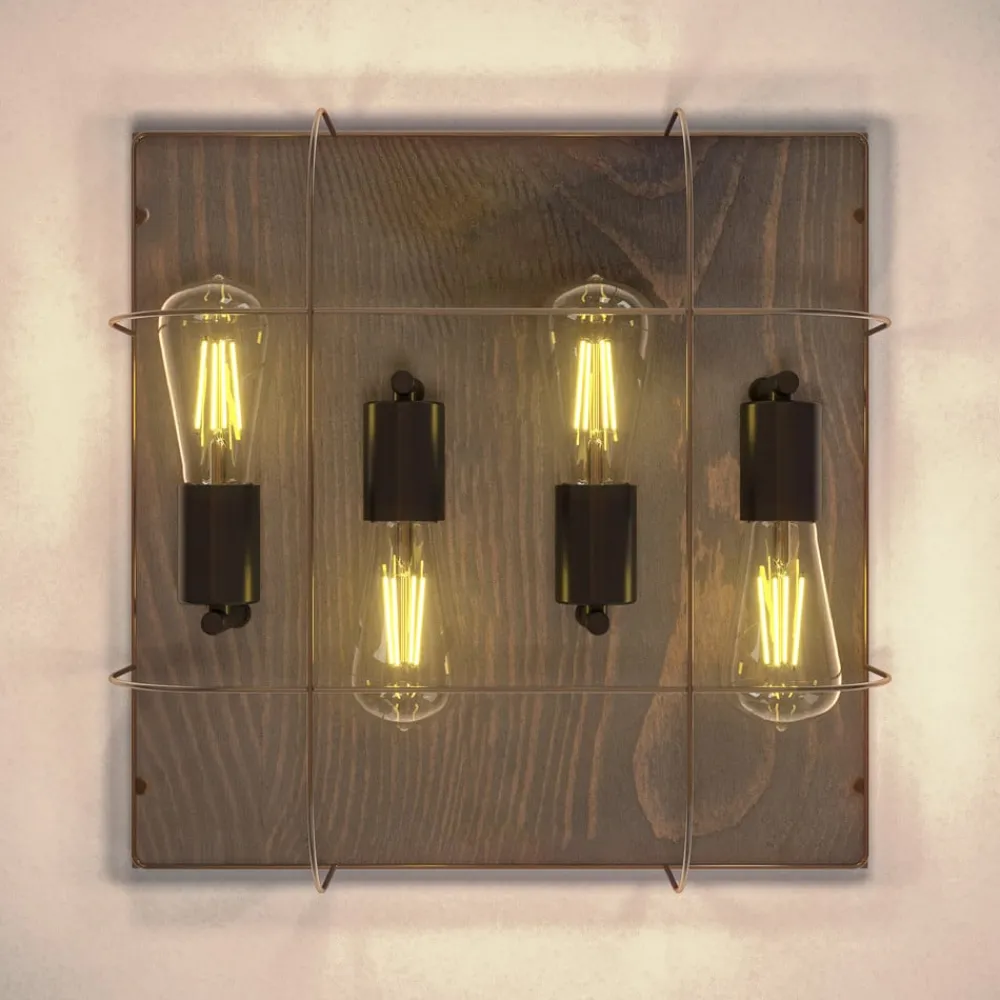 Neptuna loftslampe, firkantet, 4-lys.^Envostar Online