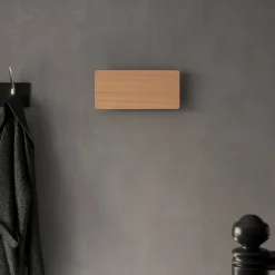 Envostar Tavola væglampe, egetræ, 35x16cm