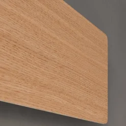 Envostar Tavola væglampe, egetræ, 35x16cm