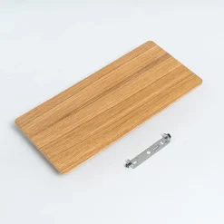 Envostar Tavola væglampe, egetræ, 35x16cm