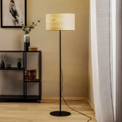 Veneer gulvlampe, kerneved ask^Envostar Hot