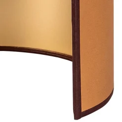 væglampe Idun brun højde 24 cm naturmateriale vegansk^Envostar New