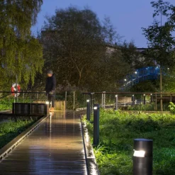 Castor gadelampe grafit 80 cm 360° 16 W 930^ERCO