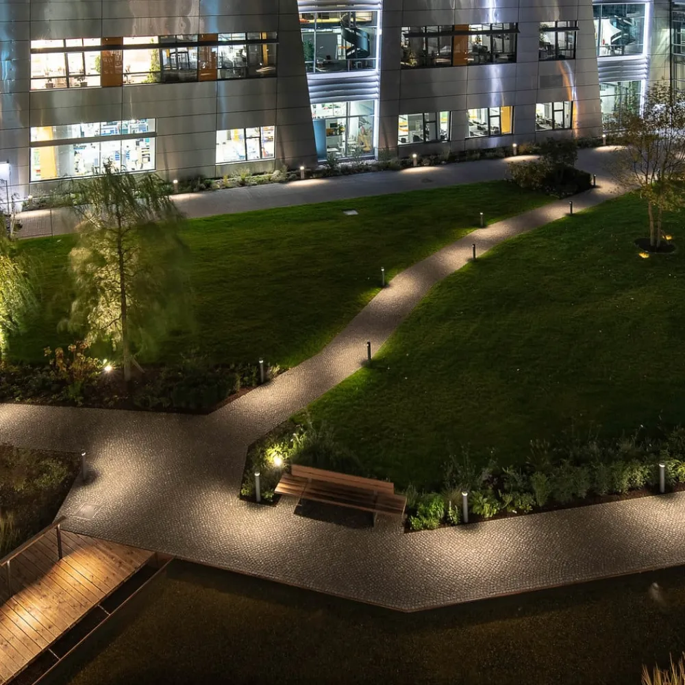 Castor gadelampe grafit 80 cm 360° 16 W 930^ERCO