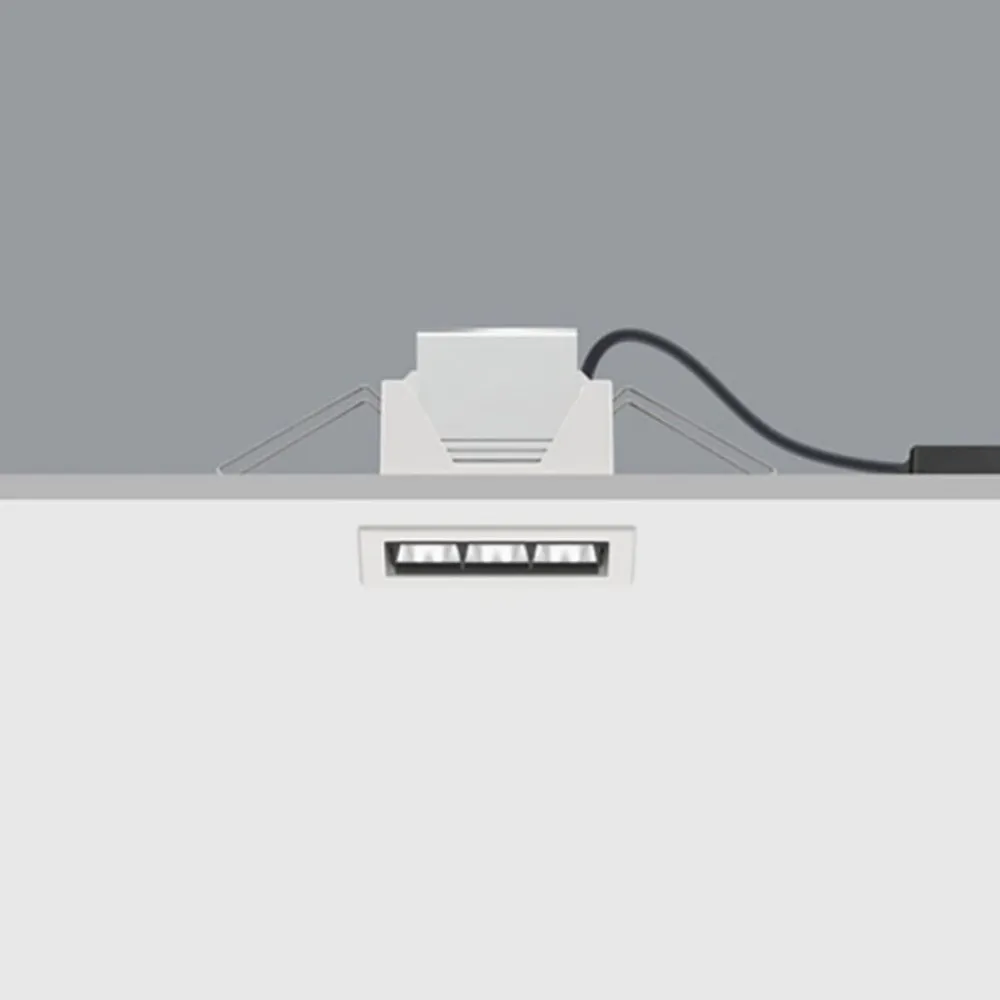 ERCO Skinnesystem>Compar lyskaster hvid 12 cm 6 W 940