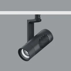 ERCO Skinnesystem>Eclipse S 48 V Casambi 12,4 W flood 930 sort