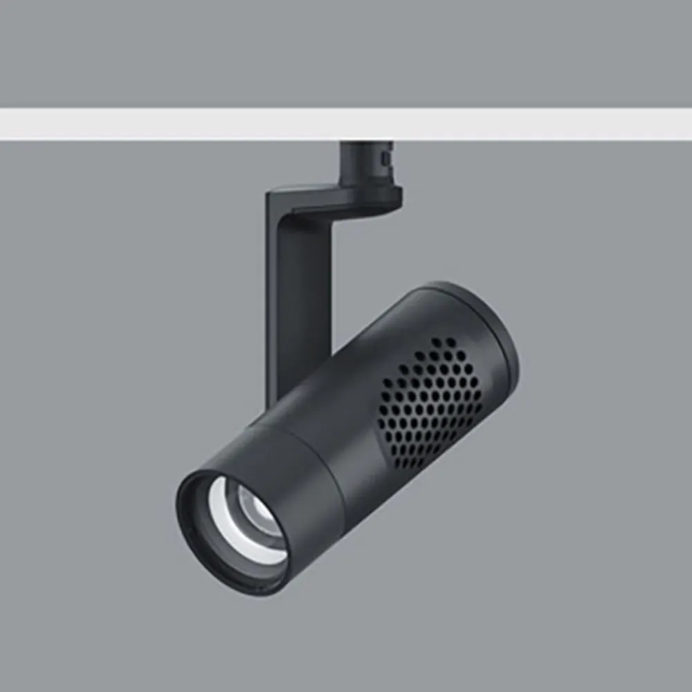 ERCO Skinnesystem>Eclipse S 48 V Casambi 12,4 W flood 930 sort