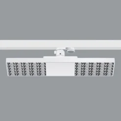 ERCO Skinnesystem>Jilly 230V BT 15 W oval wide 830 hvid/sølv