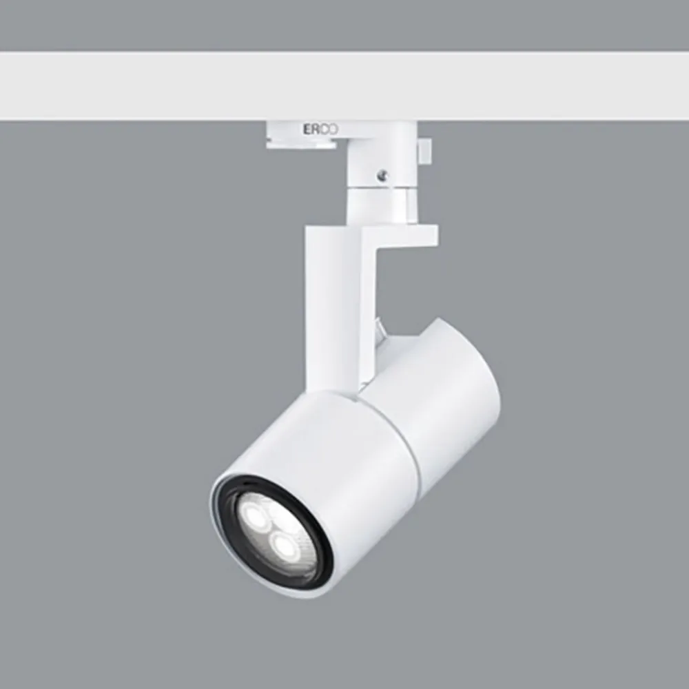 ERCO Skinnesystem>Parscan 230 V spot 6 W wallwash 940 hvid