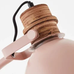 Brilliant Gulvlamper|Gulvlamper>Erena gulvlampe, drejeligt hoved, lyserød