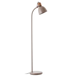 Brilliant Gulvlamper|Gulvlamper>Erena gulvlampe, drejeligt hoved, taupe