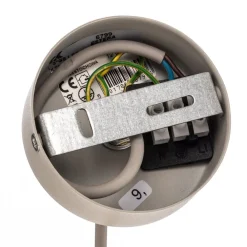 TK Lighting Estera hængelampe, opalglas, træ, 3 lyskilder