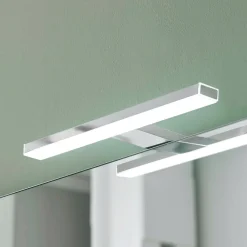 Esther 2 LED-spejlbelysning, krom, 28 cm^Ebir Outlet