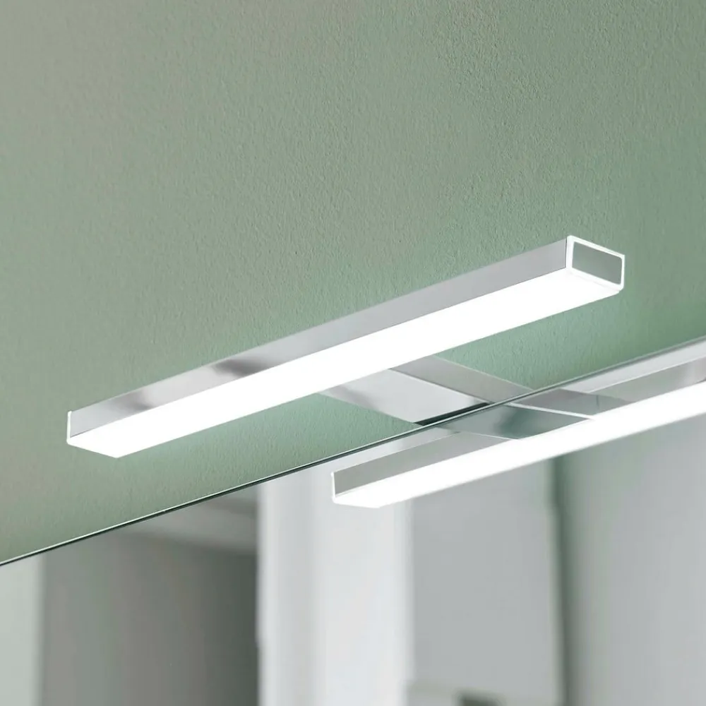 Esther 2 LED-spejlbelysning, krom, 28 cm^Ebir Outlet