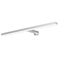 Ebir Esther 2 LED-spejlbelysning, krom, bredde 50 cm