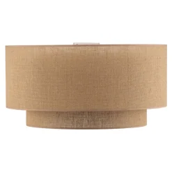 Boho jute-loftslampe naturbrun Ø60cm^Euluna Outlet