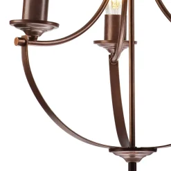 Gina lysekrone i brun, 3 lyskilder^Euluna Clearance