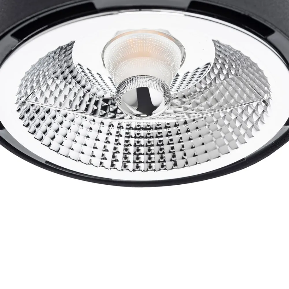 Euluna Loftlamper|Loftlamper>loftspot Chloe, sort, Ø 11,5 cm stift stål