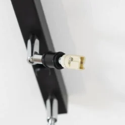 Euluna Nicanor loftspot sort/krom 2 lyskilder