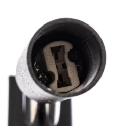 Euluna Nicanor vægspot, sort/krom