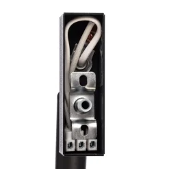 Euluna Nicanor vægspot, sort/krom