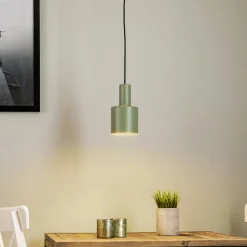 Euluna Pendellamper>Selma hængelampe, 1 lyskilde, grøn, Ø 11 cm
