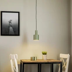 Euluna Pendellamper>Selma hængelampe, 1 lyskilde, grøn, Ø 11 cm